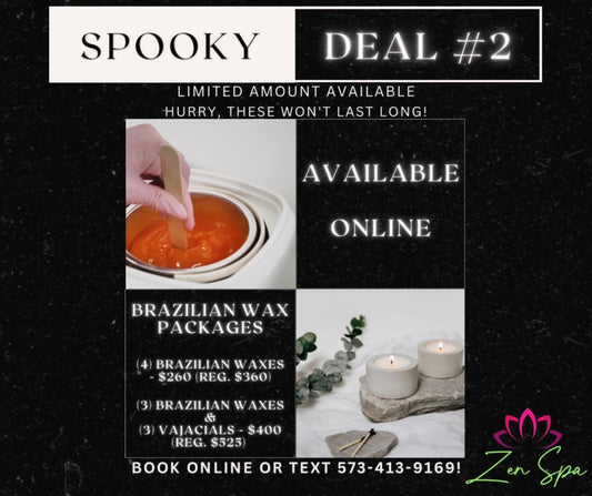 (4) Brazilian Waxes