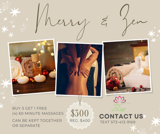 Buy 5 Get 1 Free 60 minute massages