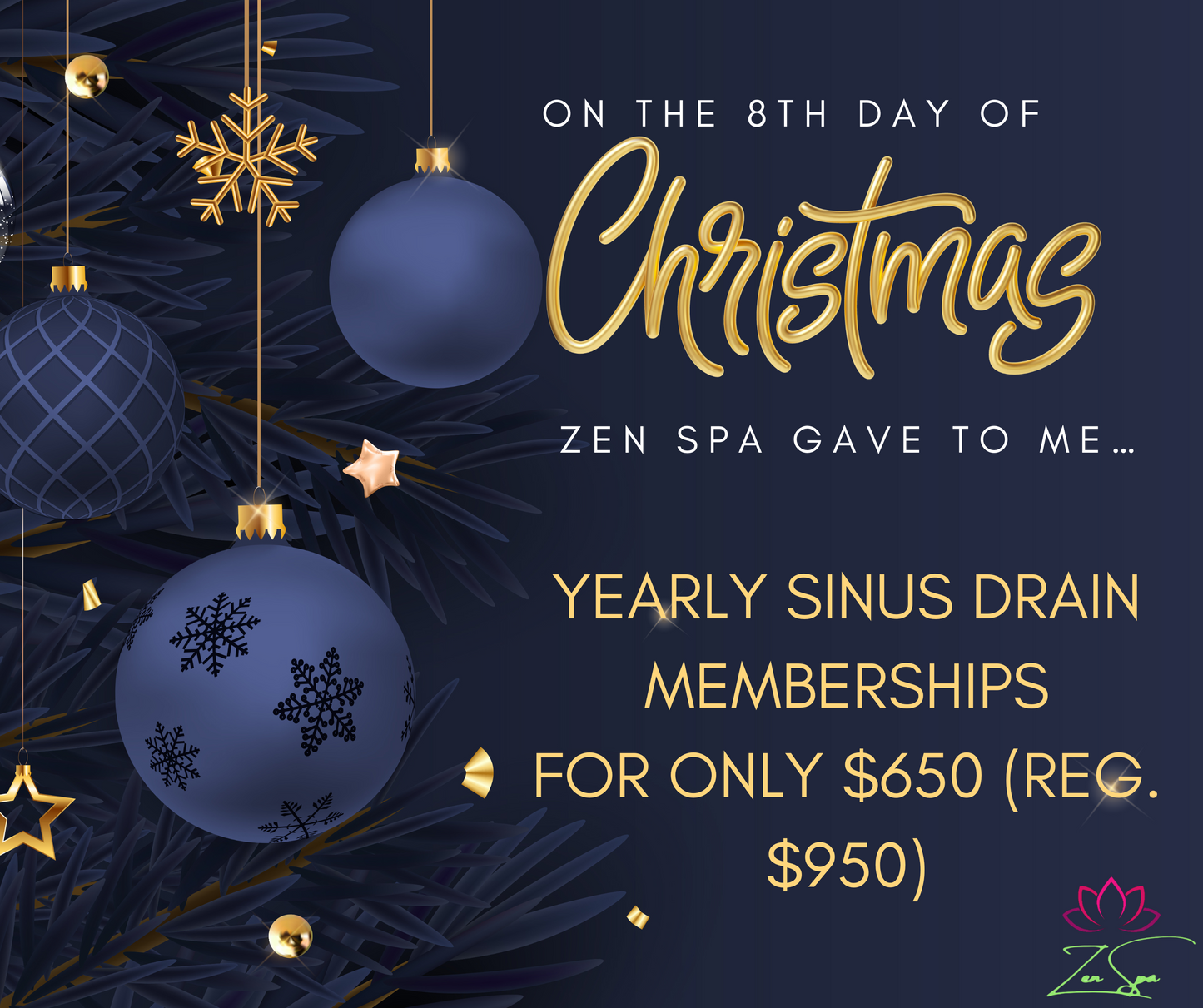Yearly Sinus Drain Membership